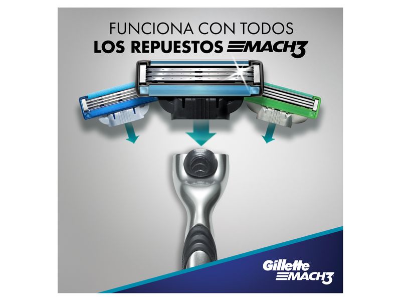 Kit-M-quina-Para-Afeitar-Gillette-Mach3-Recargable-1-Repuesto-Para-Afeitar-4-15658