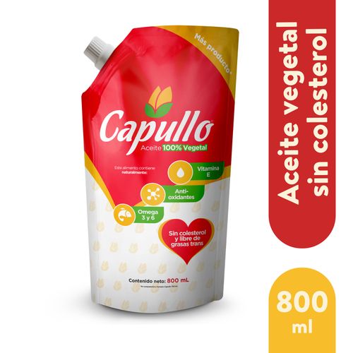 Aceite Capullo Doy Pack - 800ml