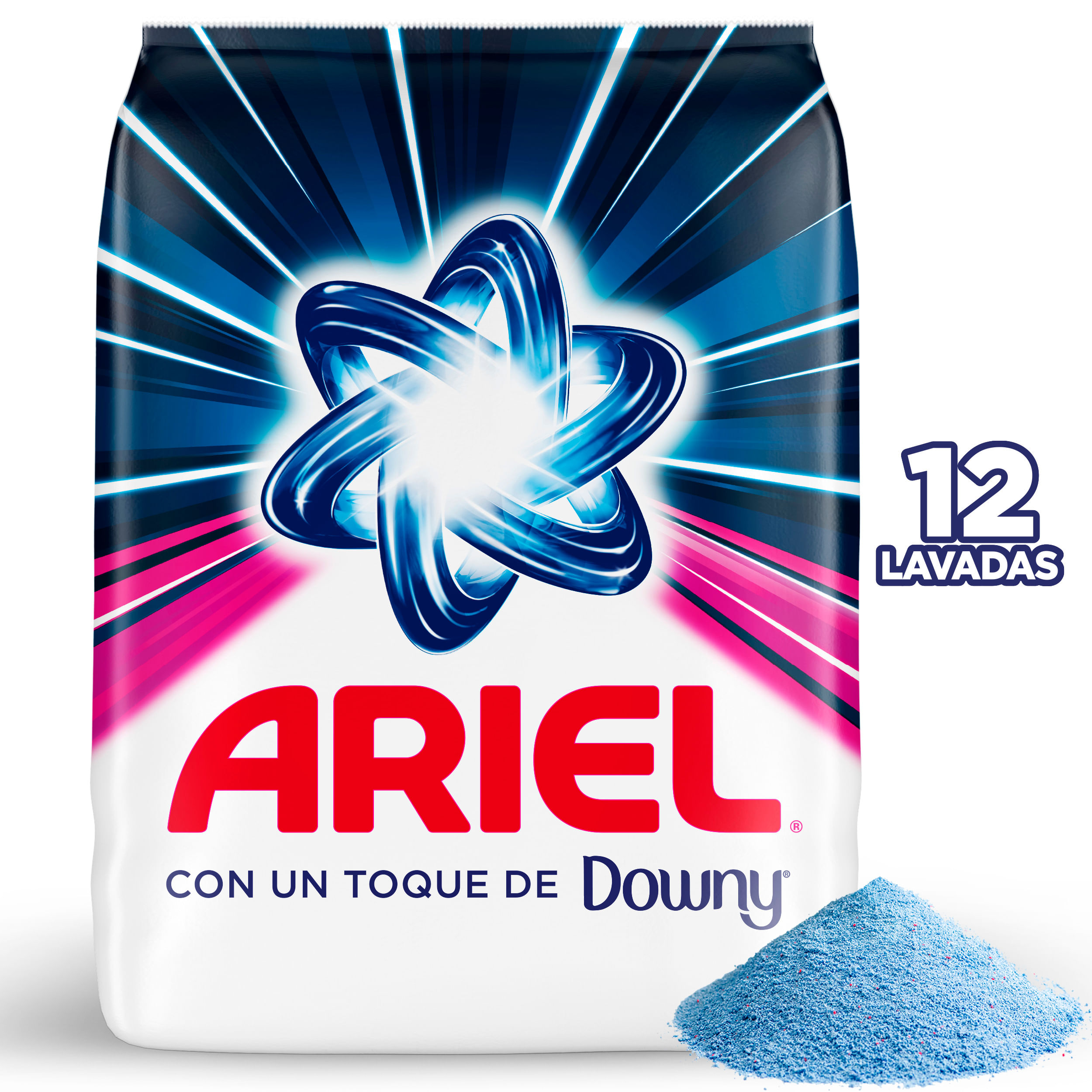  Ariel - Detergente completo detergente en polvo, 17.64 oz con  detergente en polvo, 7.05 oz : Salud y Hogar