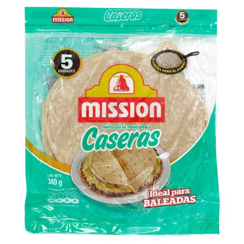 Tortilla De Trigo Mission Caseras - 340 g