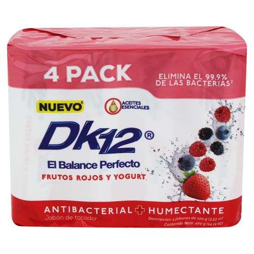 Jabón Tocador Dk12 Frutos Y Yogurt 400 g