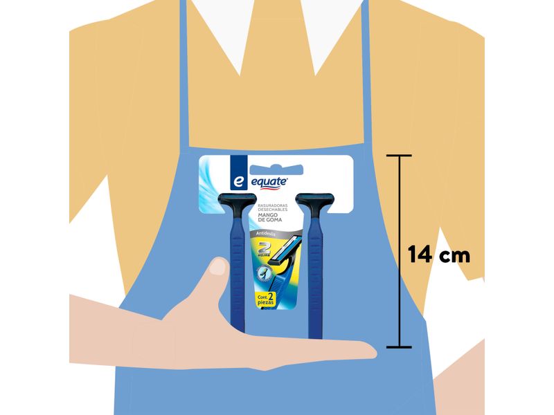 Rasuradoras-Desechables-Equate-2-Hojas-Mango-De-Goma-Antidesliz-2pzas-4-8803