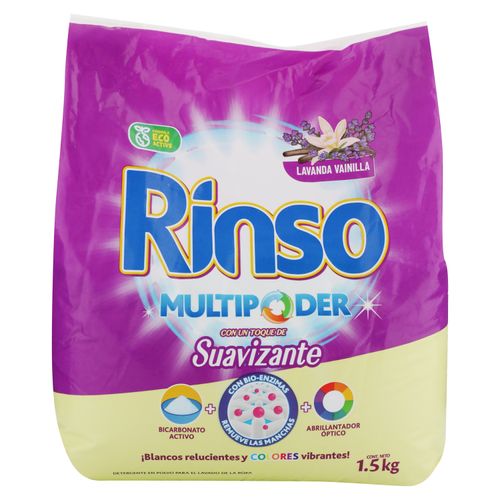 Detergente Polvo Rinso Vainilla - 1500 g