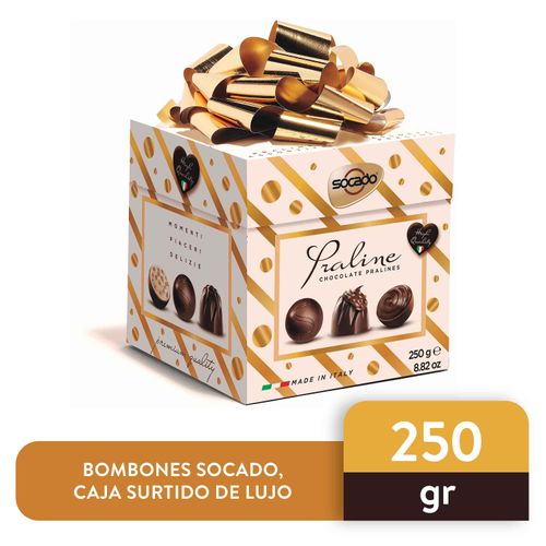 Bombones Socado, caja surtido de lujo -250 g