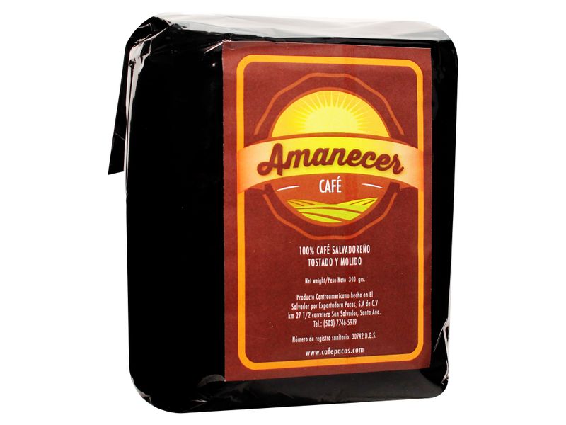 Comprar Café Amanecer Molido 340 g | Walmart Salvador