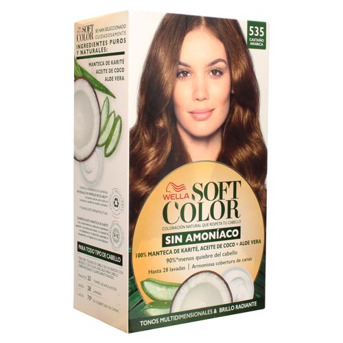 Tinte Soft Color Kit Castano Arabica535