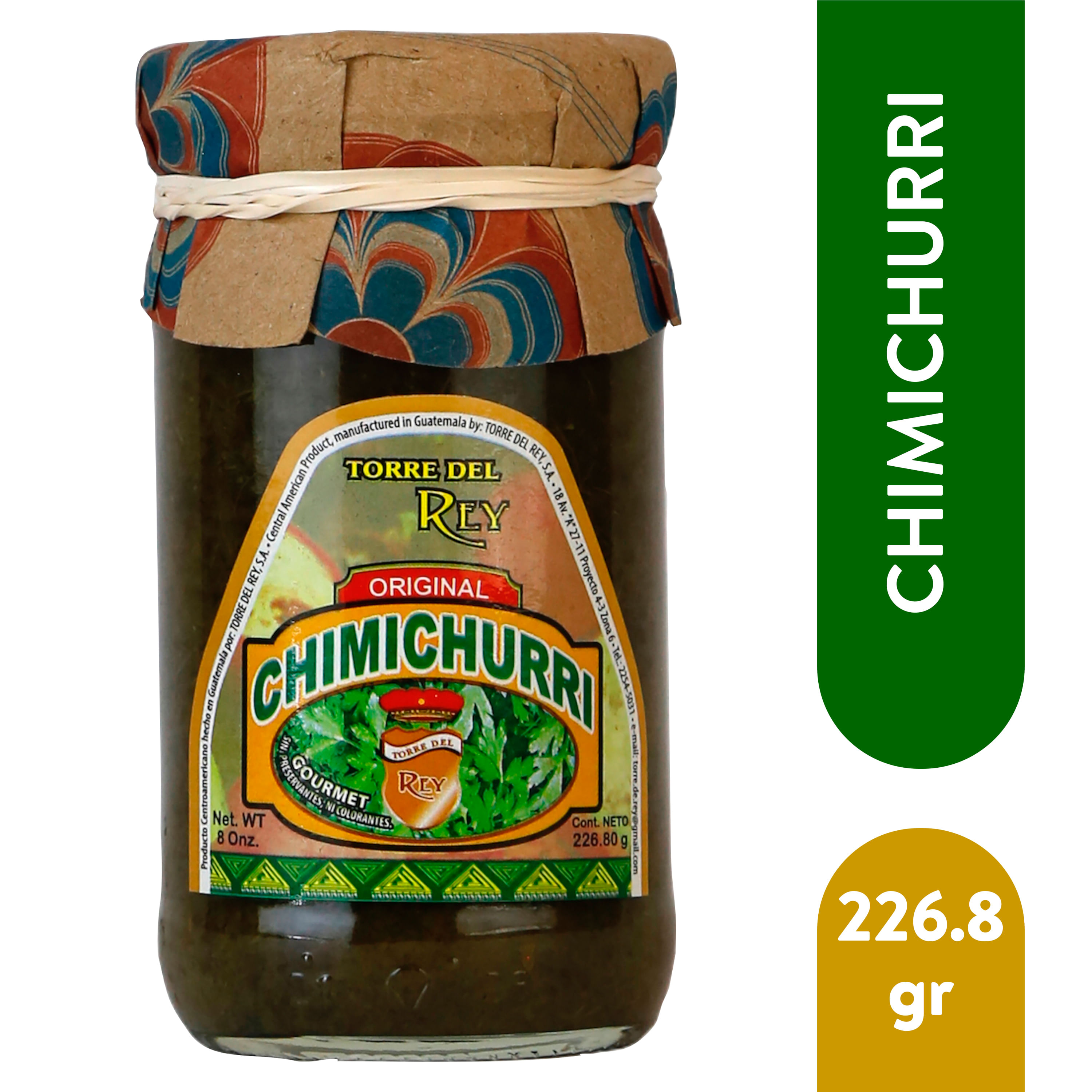 Comprar Chimichurri Torre Del Rey Gourmet Aderezo 226 - 80 g | Walmart ...