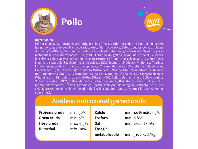 Alimento-Gati-Para-Gato-Adulto-Sabor-Pollo-M-s-2-Meses-1kg-3-593