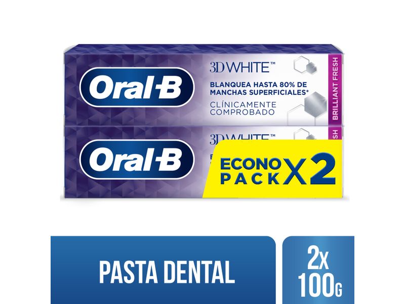 Pastas-Dentales-Oral-B-3D-White-Brilliant-Fresh-75-ml-100-g-2-Pack-150ml-1-15168