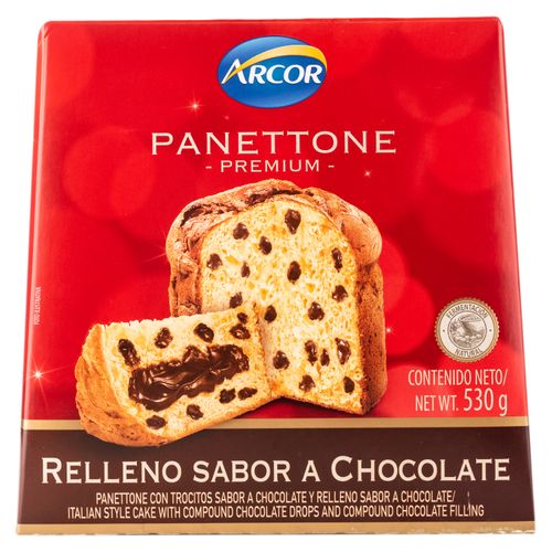 Flow Arcor Panettone Relleno Chocolate