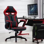 Silla-Gamer-Roja-Mainstays-Reclinable-Altura-Ajustable-Y-Respaldo-Lumbar-65-X-69-X-115-125Cm-5-30240