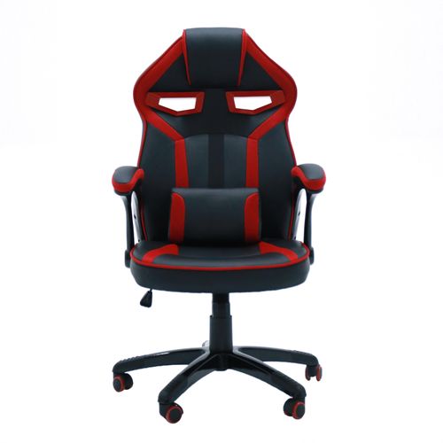 Silla Gamer Roja Mainstays, Reclinable, Altura Ajustable Y Respaldo Lumbar, 65 X 69 X 115-125 cm