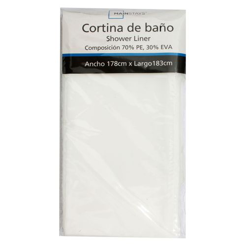 Cortina Para Baño Mainstays Frosted