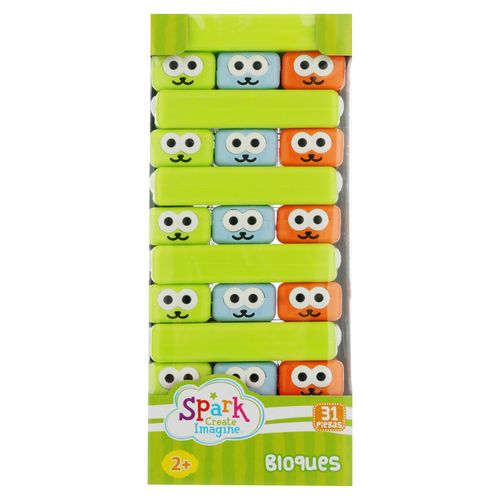 Bloques Infantiles Spark Create Imagine Para Apilar - 31 piezas