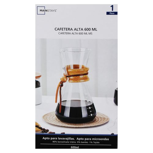 Cafetera Mainstays Alta - 600 ml