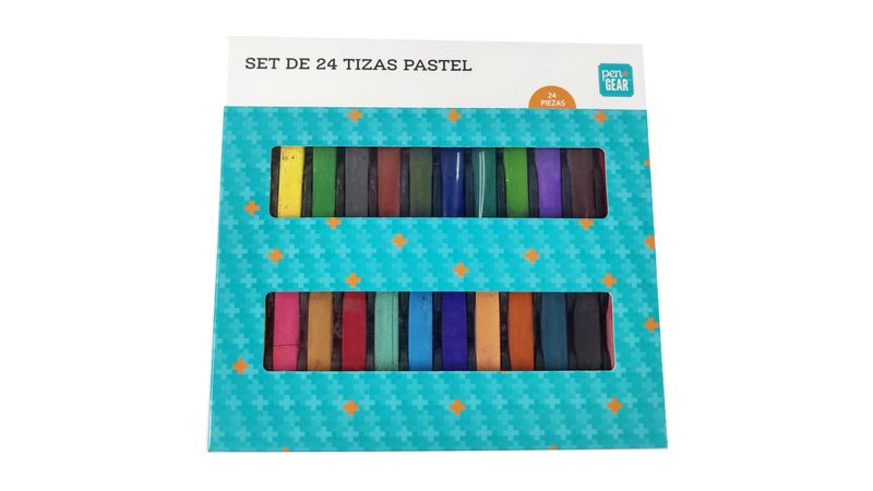 Artina Tiza Pastel 24 Piezas Pasteo – Set de 24 Colores con Caja