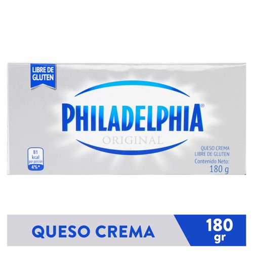 Queso Crema Philadelphia Barra - 180gr