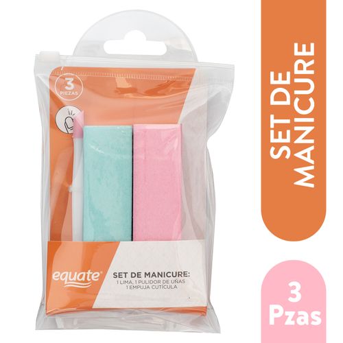 Set Equate Manicure - 3Piezas