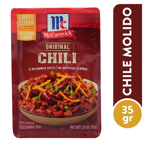 Sazonador Mck Para Chili Original - 35 g