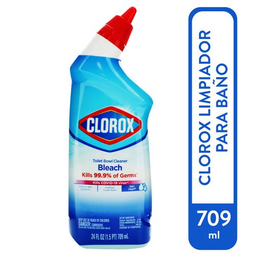 Clorox Toilet Bowl Cleaner Bleach Rain