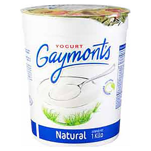 Yogurt Gaymonts Natural - 1000 g