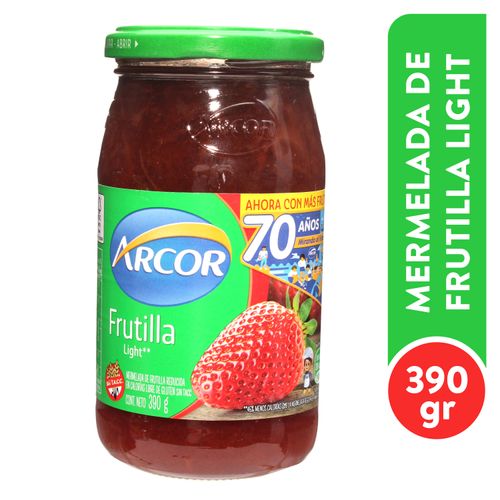 Mermelada Light Arcor Frutilla - 3 90 g