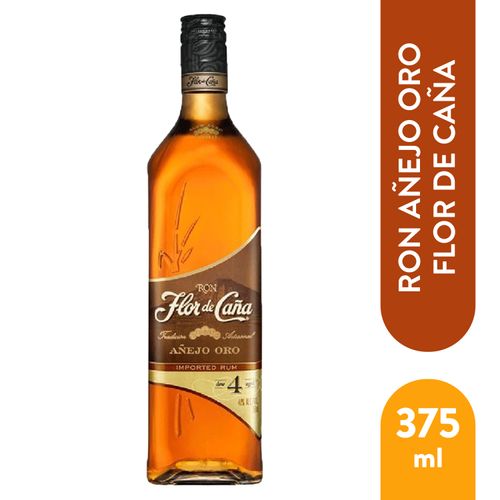 Ron Flor De Cana Oro Media Botella 375 ml