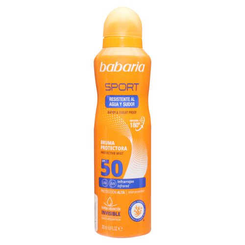 Protector Bruma Babaria Sport F50 - 200 ml