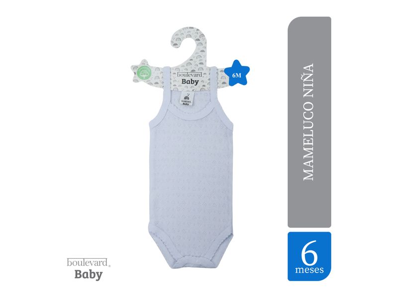 Mameluco-Bolevard-Blanco-Para-Beb-Ni-a-Talla-6-Meses-1-42140