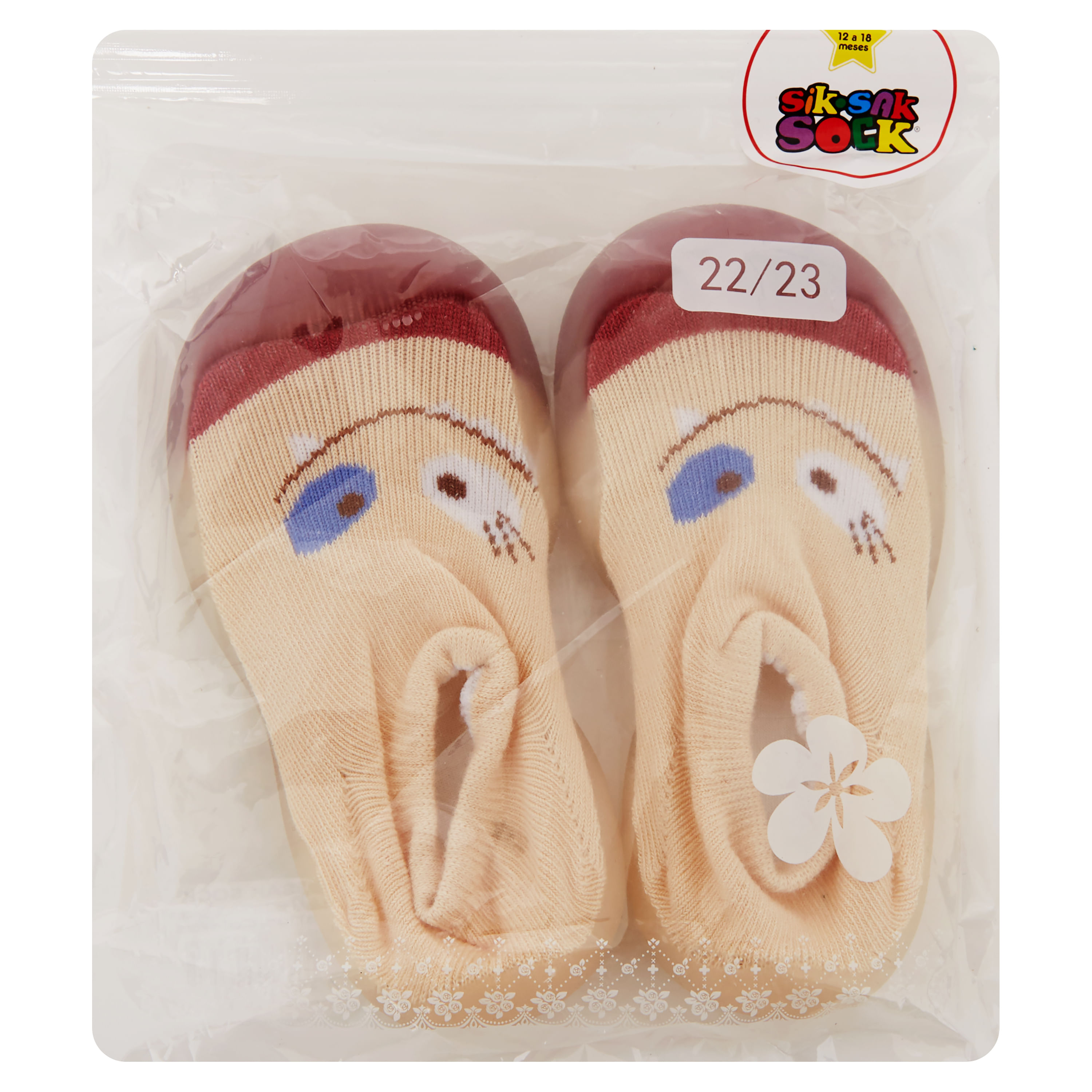 1Par-Cal-Beba-Sock-Shoes-Sik-Sak-Sock-1-43365