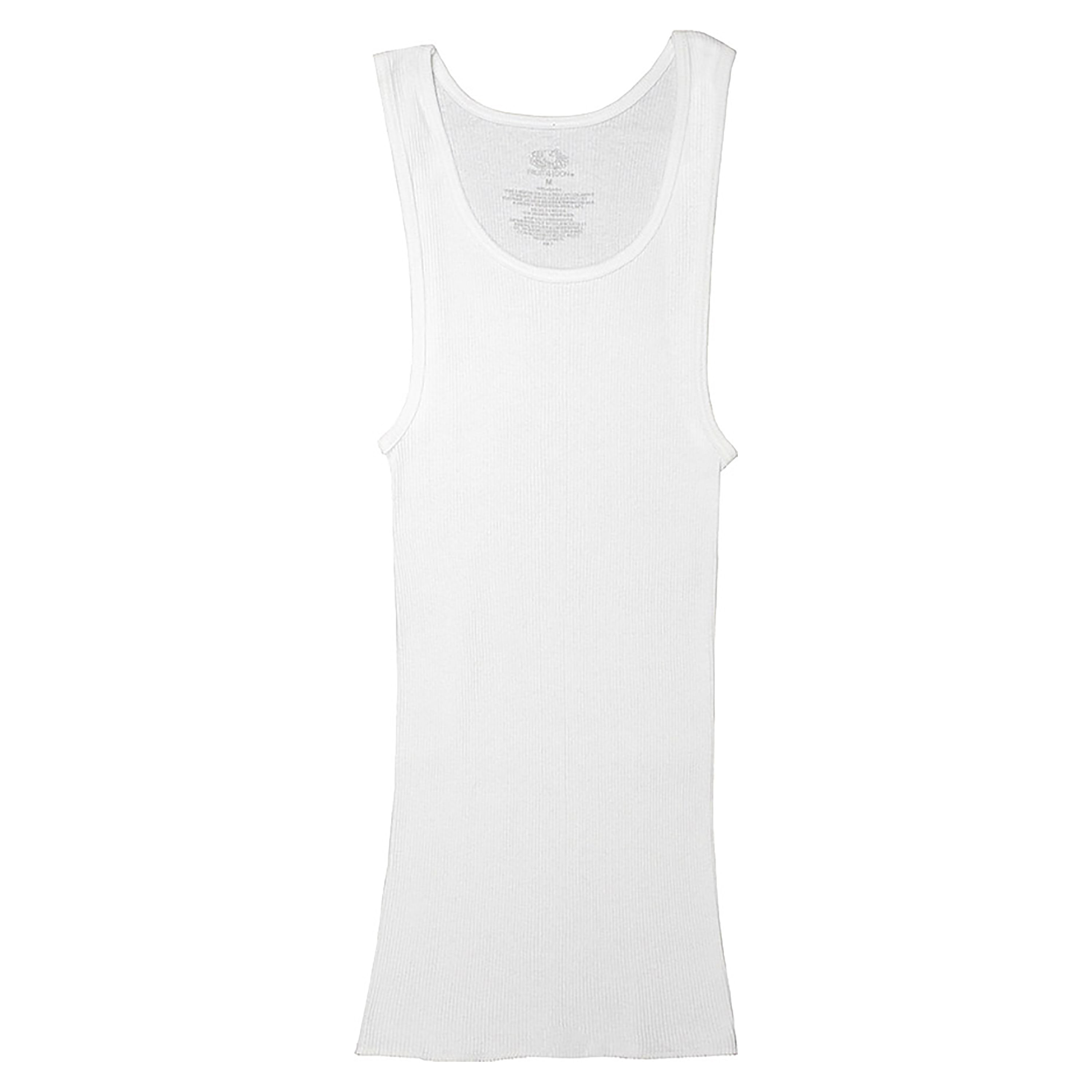 Comprar Playera Marca Fruit Of The Loom Color Blanca De Tirantes Talla XL 2 Pack Walmart Salvador
