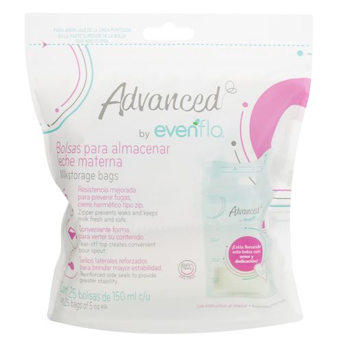 Bolsas Evenflo Para Almacenar Leche Materna