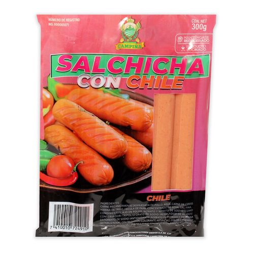 Salchicha Con Chile Campina