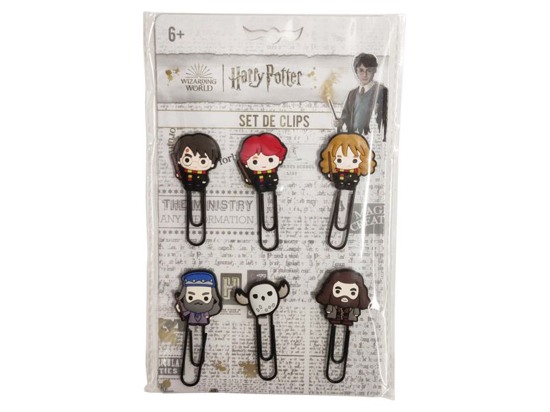 Set-Clips-Harry-Potter-goma-suave-50-mm-6-piezas-Modelo-DTHP07-2-29035