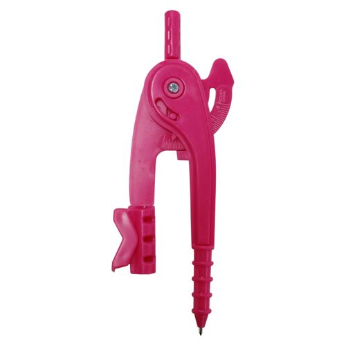 Compas Pen Gear color rosado, no incluye lápiz -1 pza