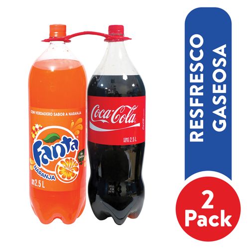 Gaseosa Coca Cola Fanta 2Pk 5000Ml