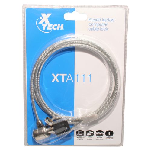 Xt Cable Seguridad C Llave Laptop 1 8m