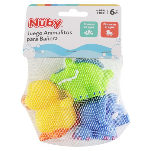 Jugete De Bano Nuby 3 Piezas  Ea