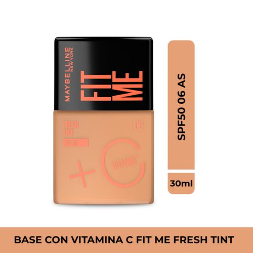 Base De Maquillaje Maybelline Ny Fit Me Fresh Tint Spf50 06 - 30 ml