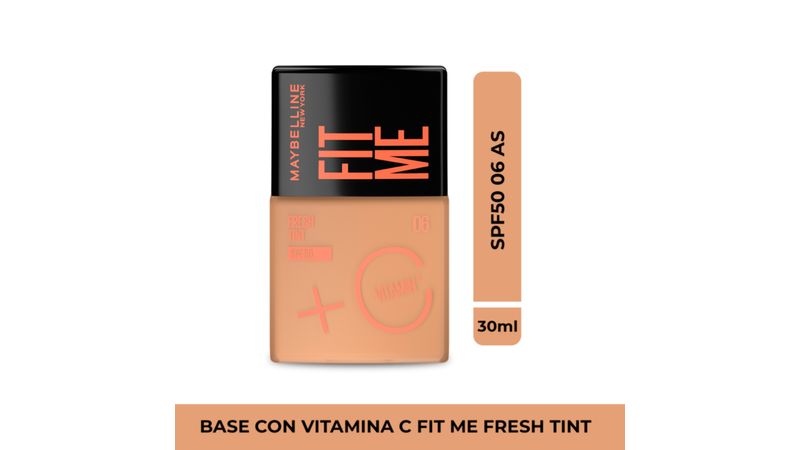 Base de maquillaje Maybelline Fit Me Fresh Tin