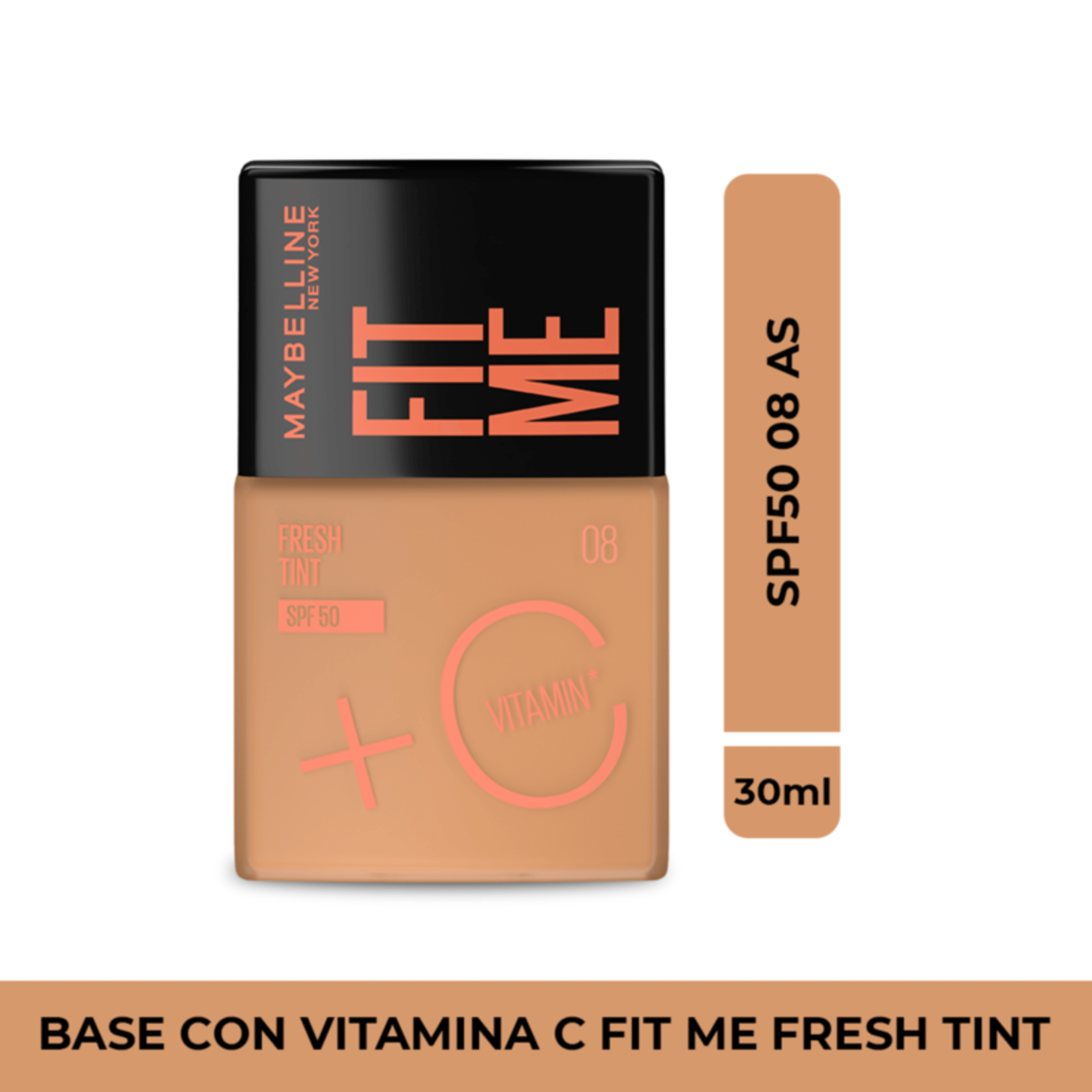 Comprar Base De Maquillaje Maybelline Ny Fit Me Fresh Tint Spf50 08 30ml