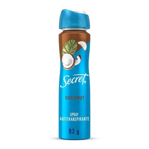 Desodorante Secret Spray Coconut - 93 g