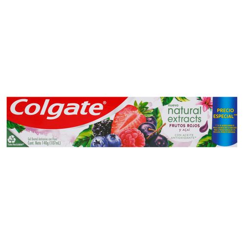 Pasta Dental Colgate Naturals Acai Y Berries - 140 g