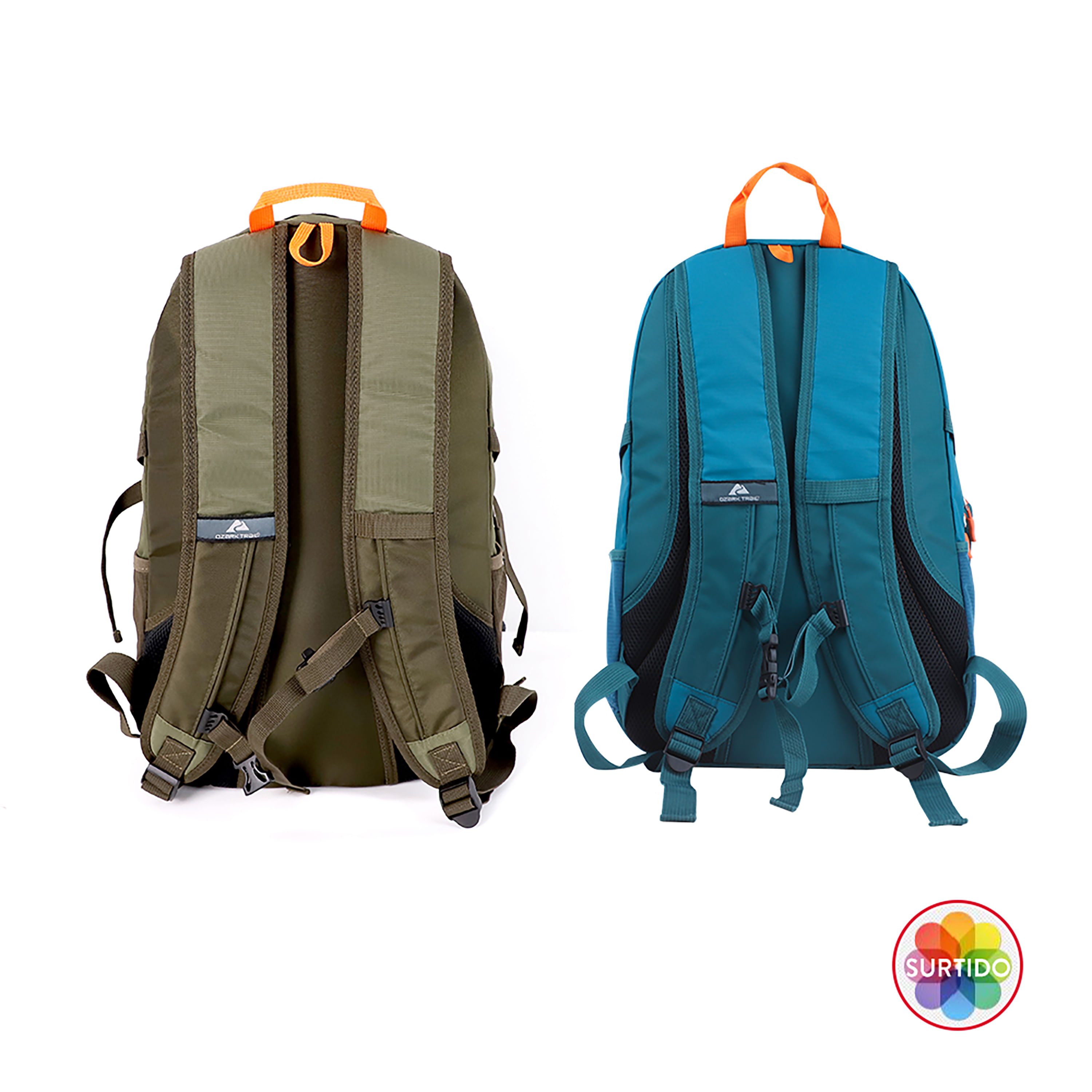 Mochila 30 litros color Verde Caza / Verde Kaki — Maxport Vestuario Laboral