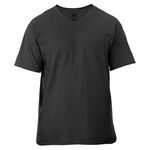 Tshirt-Fruit-Of-The-Loom-para-Caballero-Cuello-V-Color-Negro-Talla-M-2-35584