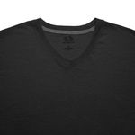 Tshirt-Fruit-Of-The-Loom-para-Caballero-Cuello-V-Color-Negro-Talla-M-4-35584