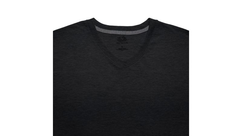 Comprar Camiseta Fruit Of The Loom Cuello V color gris Talla M Walmart Salvador Maxi Despensa Compra en linea