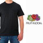 Tshirt-Fruit-Of-The-Loom-para-Caballero-Cuello-Redondo-Color-Gris-Oscuro-Talla-M-5-35596