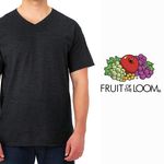 Tshirt-Fruit-Of-The-Loom-para-Caballero-Cuello-V-Color-Gris-Oscuro-Talla-XL-5-35852