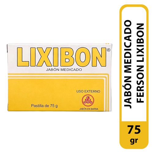 Lixibon Ferson 75 g Jabon Medicado